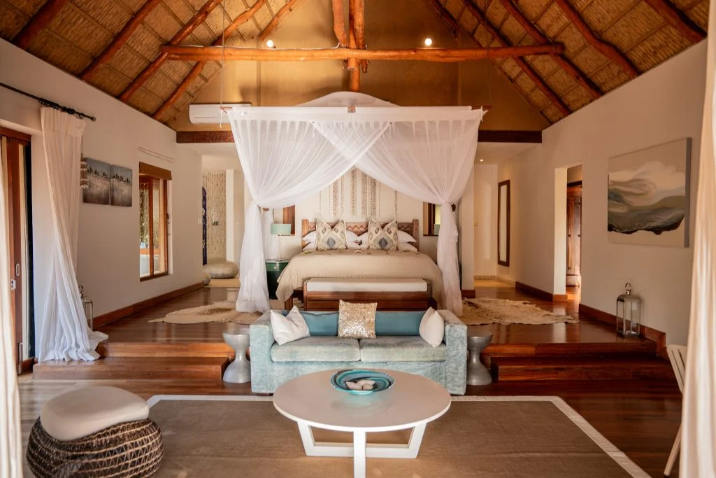 AZURA RETREATS AZURA BENGUERRA Presidential Villa Master bedroom interiors - Ganders Travel
