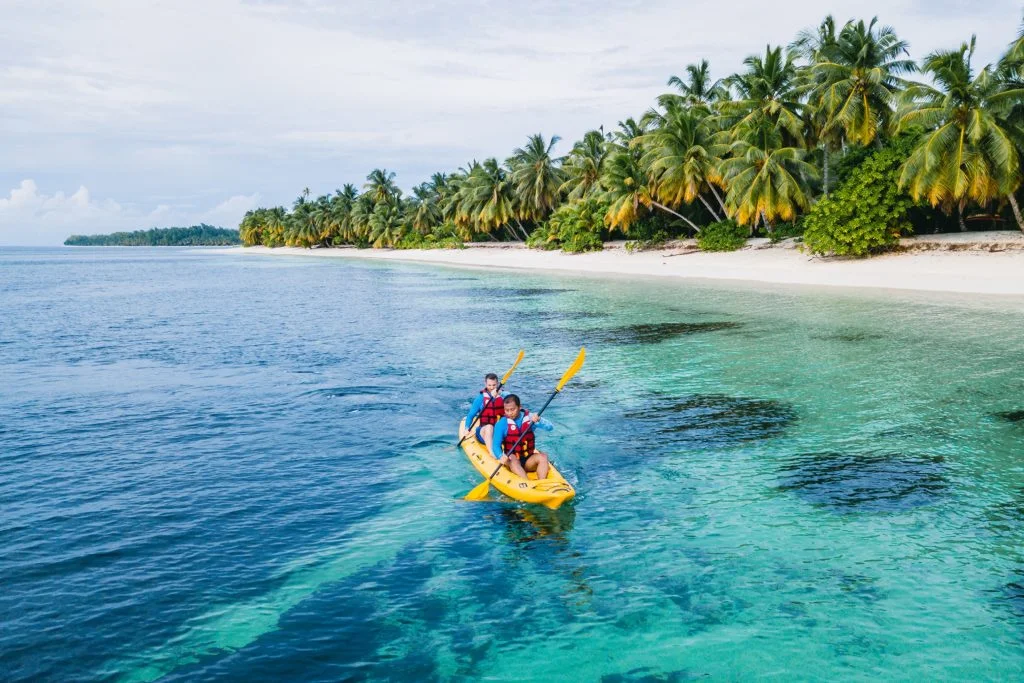 Masons Travel FS Desroches Kayaking - Ganders Travel